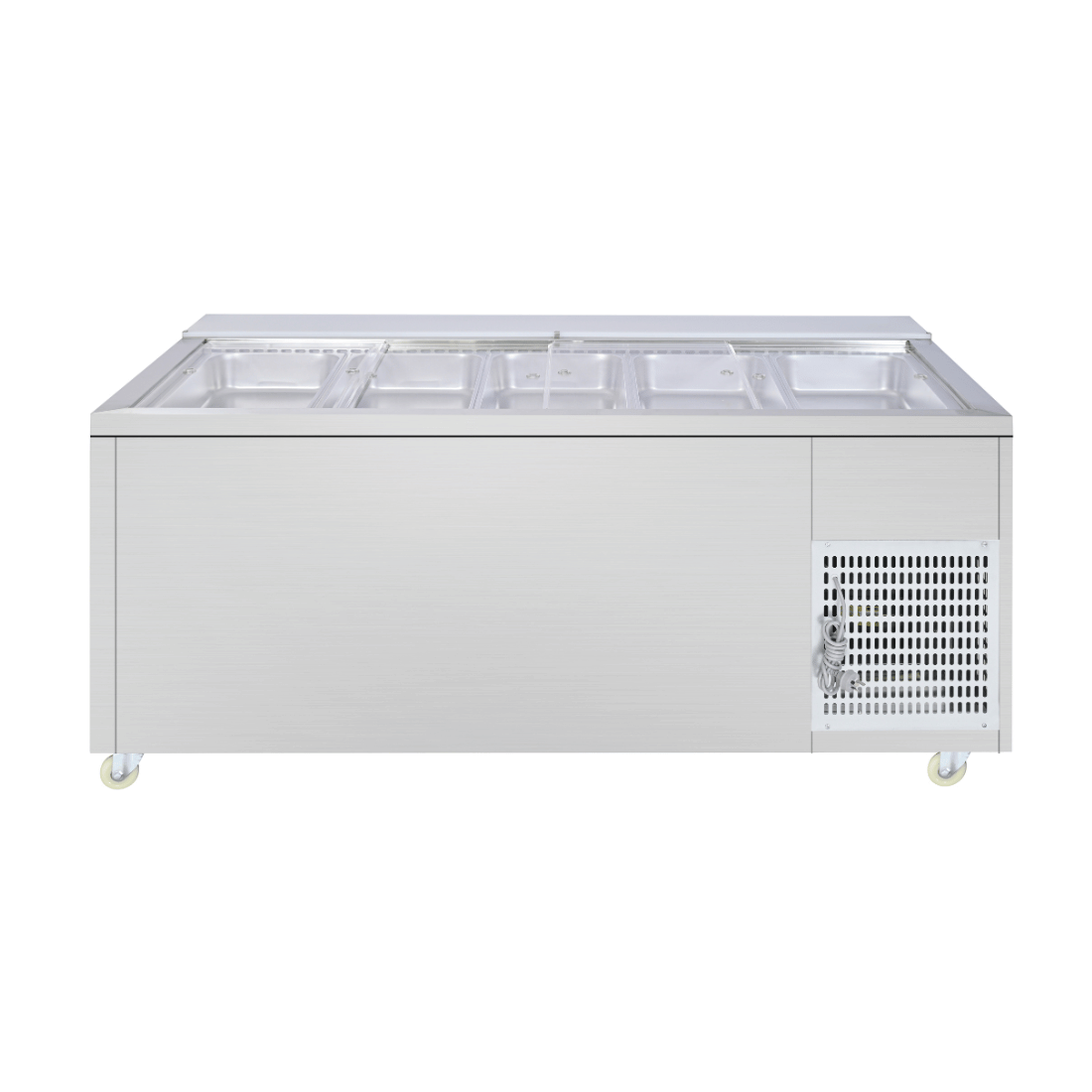 Thermaster Two Door Cold Bench Salad Station 5x1/1 GN Pans PG180FA-XB - PG180FA-XB - Image 3