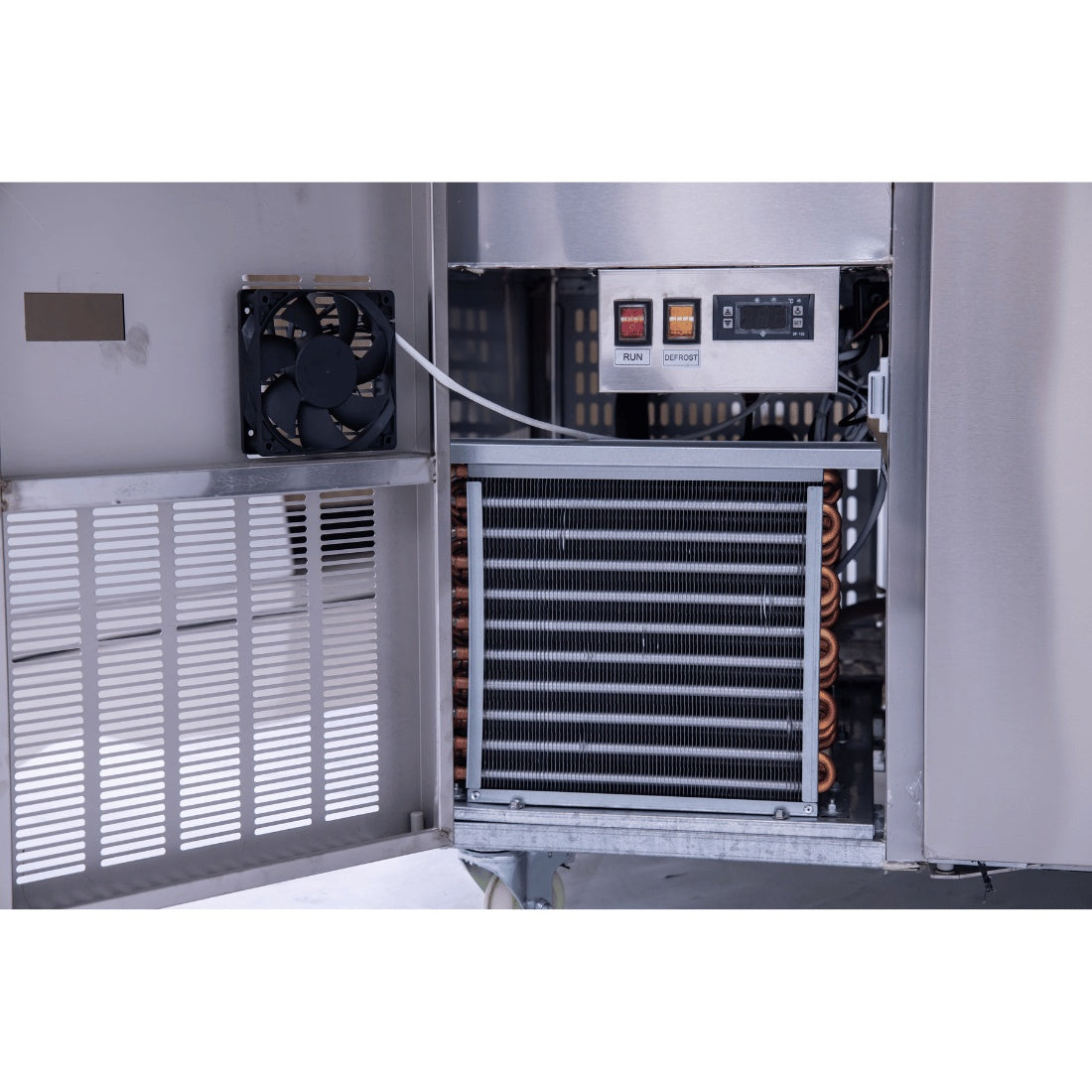 Thermaster Two Door Cold Bench Salad Station 5x1/1 GN Pans PG180FA-XB - PG180FA-XB - Image 4