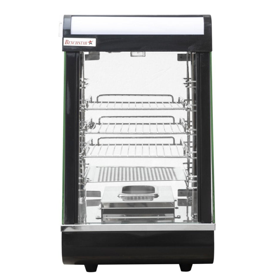 Benchstar All Stainless Steel Pie Warmer And Hot Food Display 40 Pies PW-RT/380/TGE