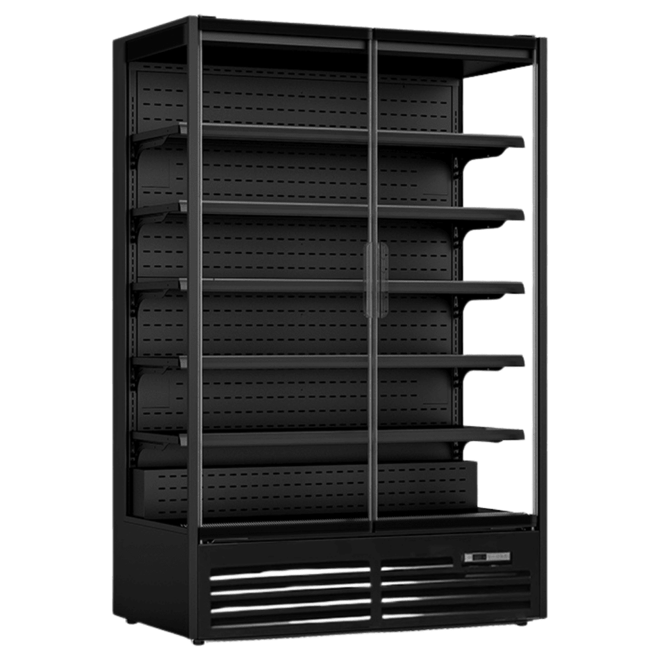 Saltas Multideck Fridge 2 Door Supermarket Display MDS1250 - Commercial Kitchen Appliances
