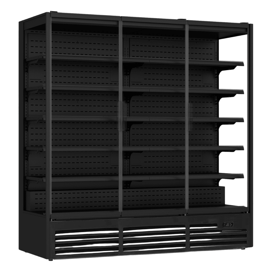 Saltas Multideck Fridge 3 Door Supermarket Display MDS1875 - Commercial Kitchen Appliances