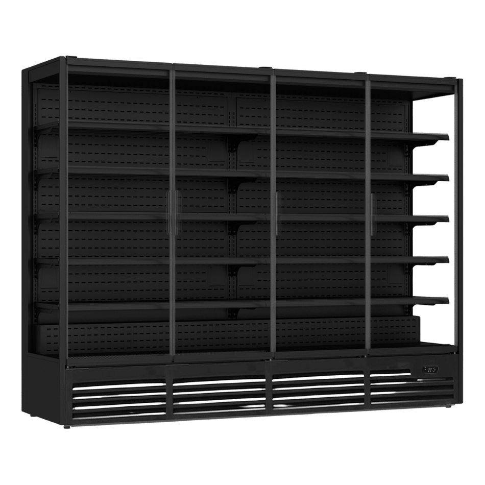 Saltas Multideck Fridge 4 Door Display Self Serve MDS2500 - Commercial Kitchen Appliances