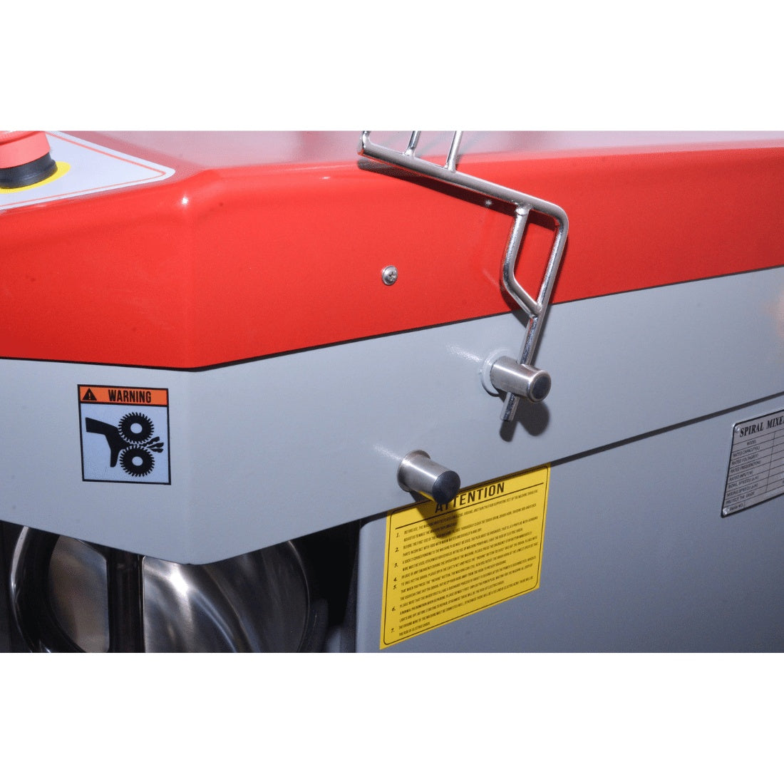 Tyron Fixed Head Heavy Duty 55L Spiral Mixer – SCP55 - commercial kitchen equipment - SCP55 - Image 3