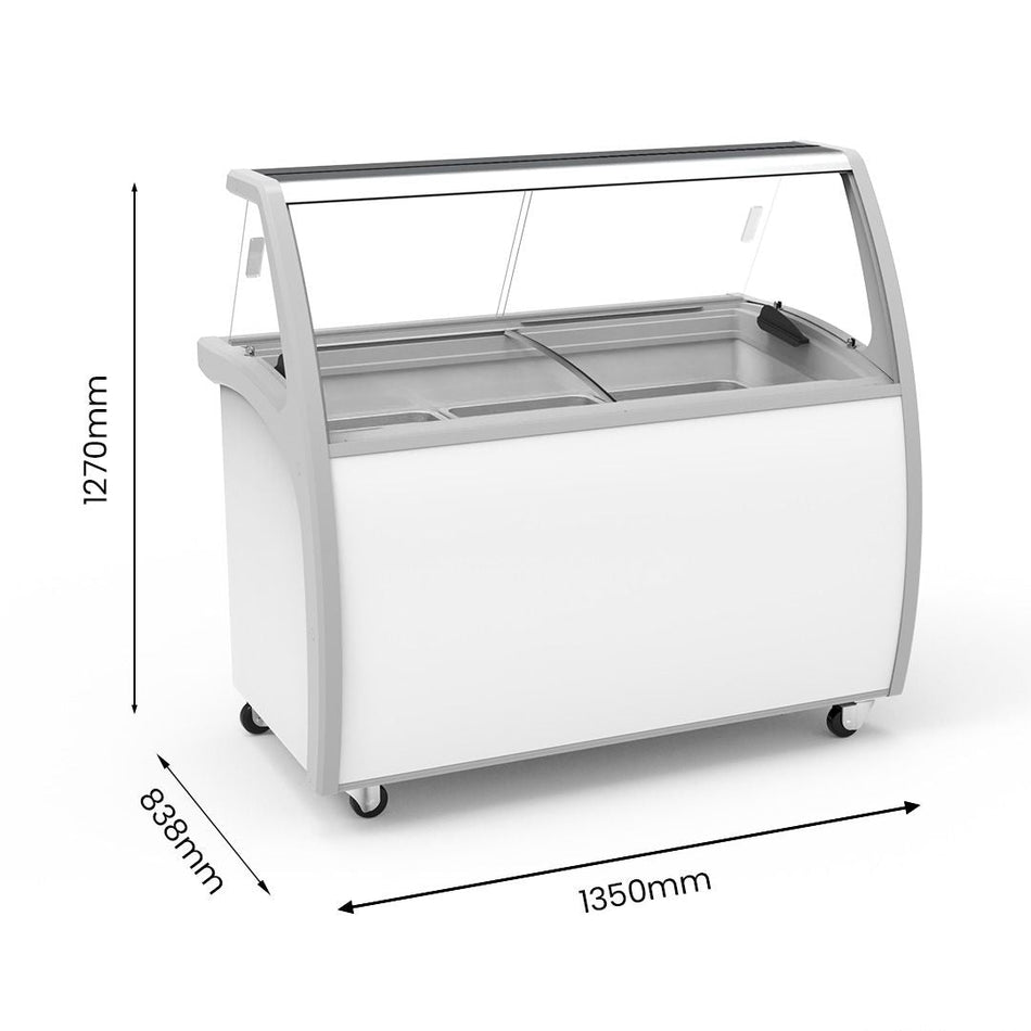Thermaster 400L Gelato Display SD-415P