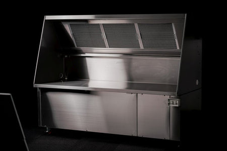 Simcohood Ductless Exhaust Hood System 620 mm W1500xD850xH1400mm DH1500 - 850 - Commercial Kitchen Appliances