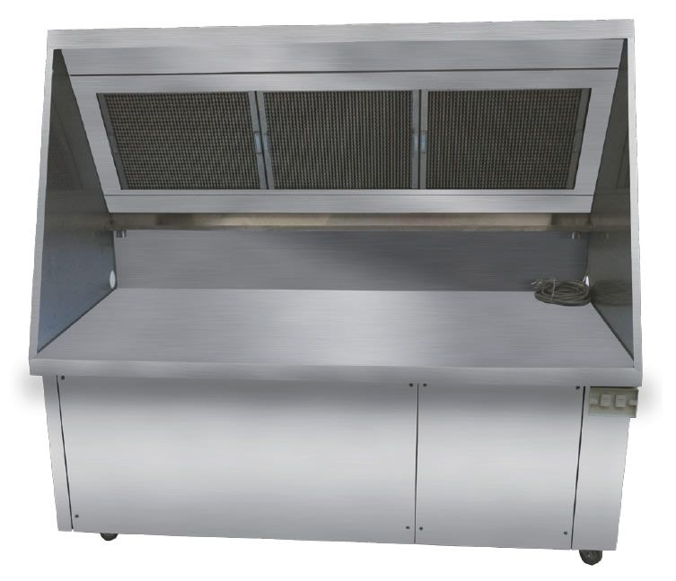 Simcohood Ductless Exhaust Hood System DH1800 - 750 - Commercial Kitchen Appliances