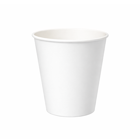 PakMax White 4 oz Single Layer Hot Paper Cup SLHPC-63-4W - supplier image 1