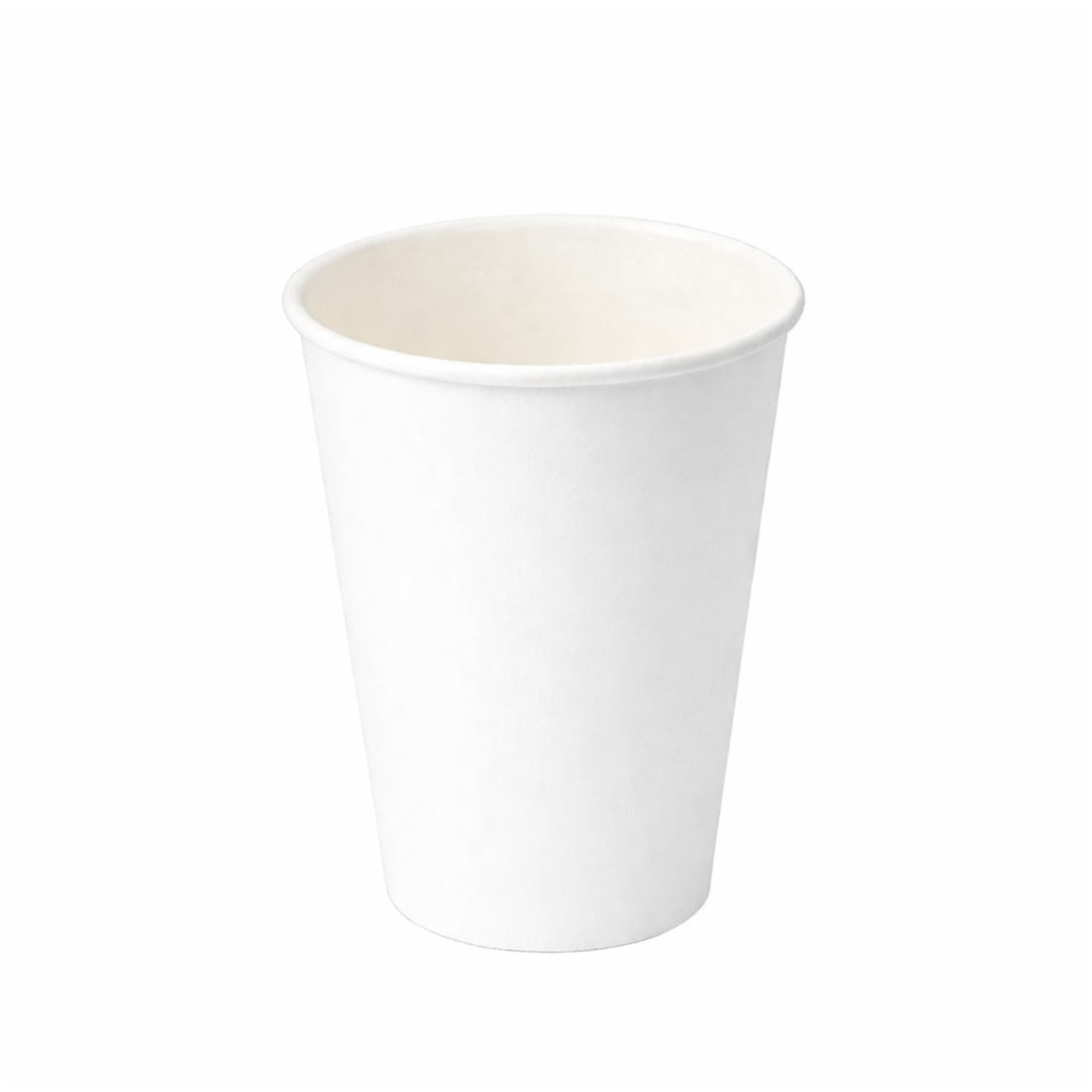 PakMax White 12 oz Single Layer Hot Paper Cup SLHPC-90-12W - supplier image 1