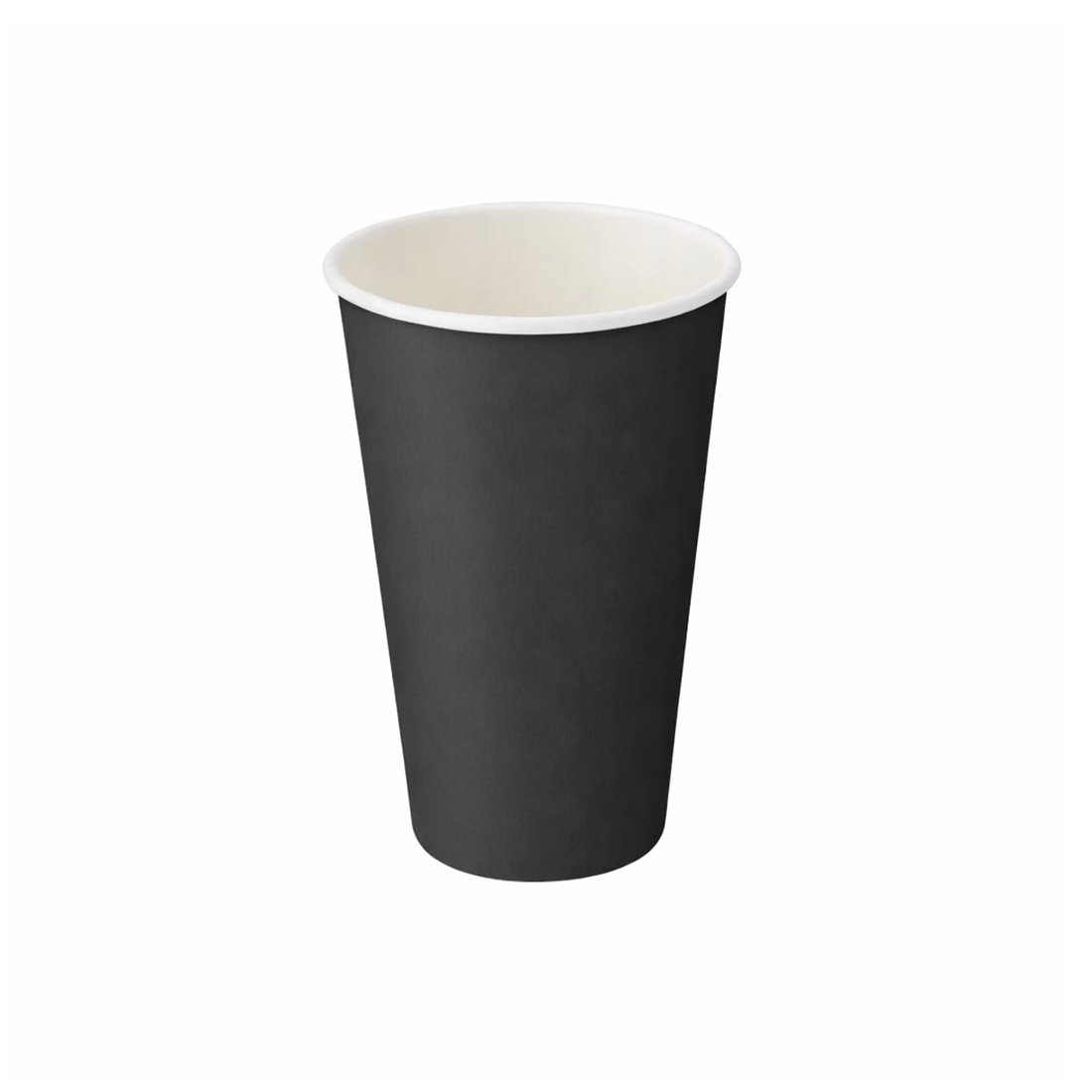 PakMax Black 16 oz Single Layer Hot Paper Cup SLHPC-90-16BK - supplier image 1