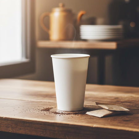 PakMax White 16 oz Single Layer Hot Paper Cup SLHPC-90-16W - supplier image 3
