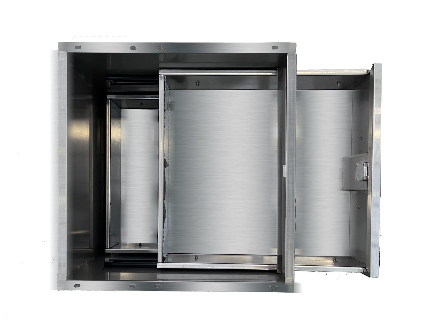 Stainless Steel Double Drawer 480x503x410 DR - 02/A - Commercial Kitchen Appliances