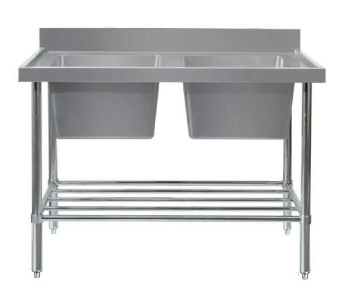 MixRite Double Left Sink Bench - W2100 X D600 X H900
