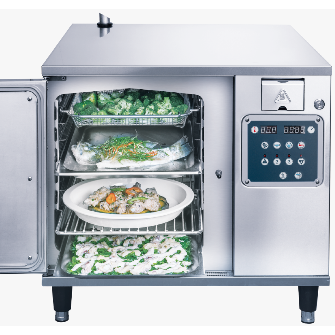 Benchstar Electrical Super Steamer - NP - 4SL - Commercial Kitchen Appliances