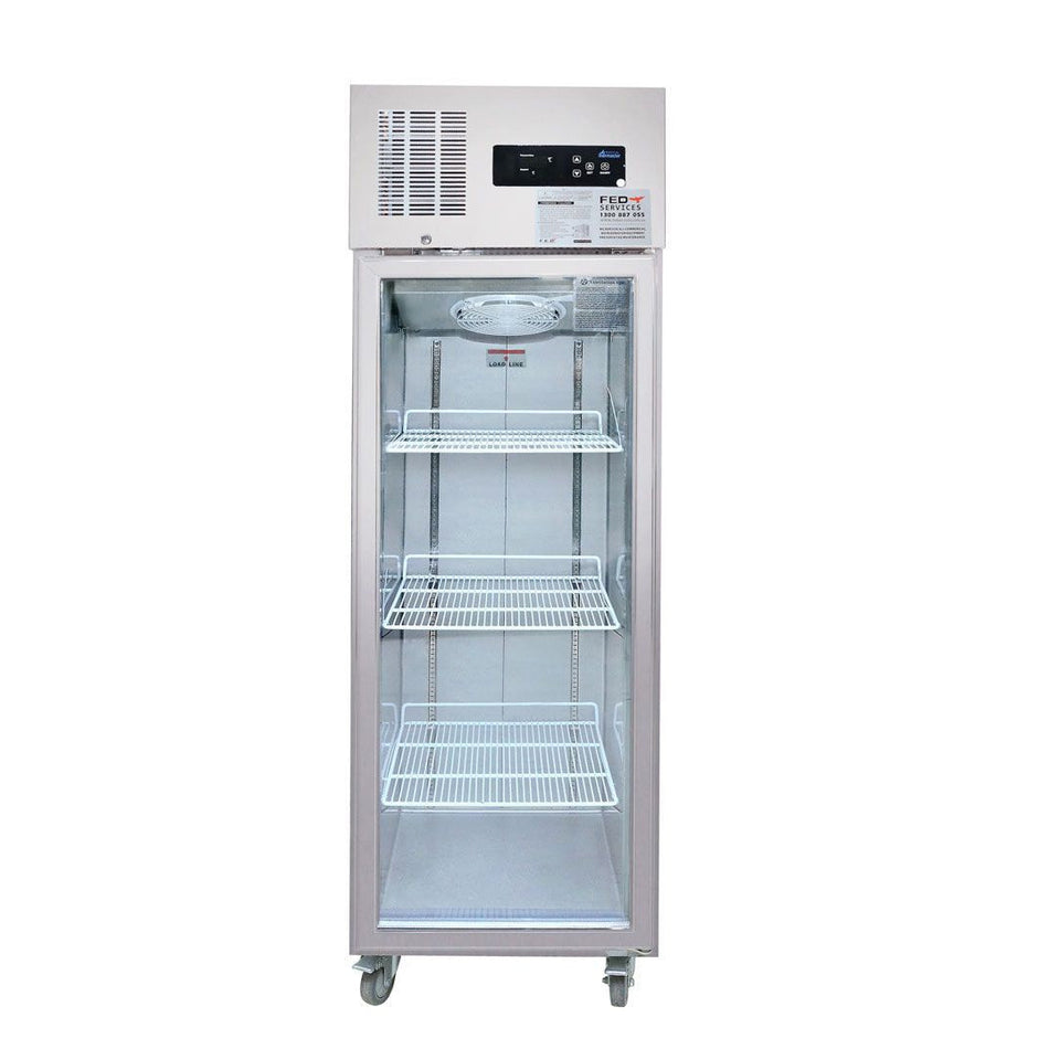 Thermaster Single Door Upright Display Fridge SUCG500