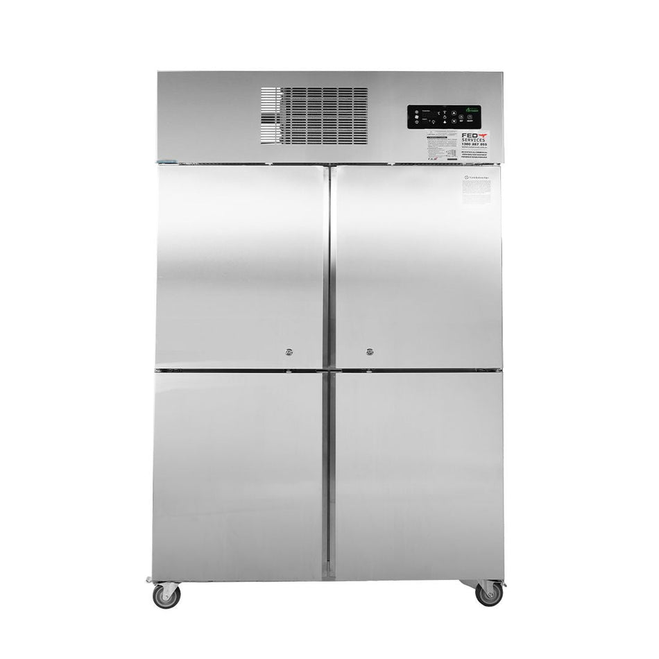 Thermaster Tropical 4 X ½ Door SS Freezer 689L SUF1000