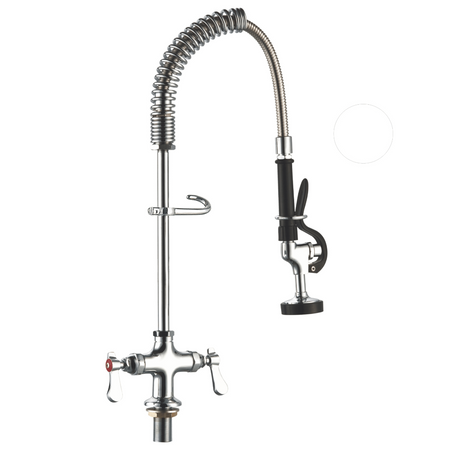 Sunmixer Mini Pre Rinse Unit with 180mm Riser and 560mm Hose T98001MN-1 - T98001MN-1