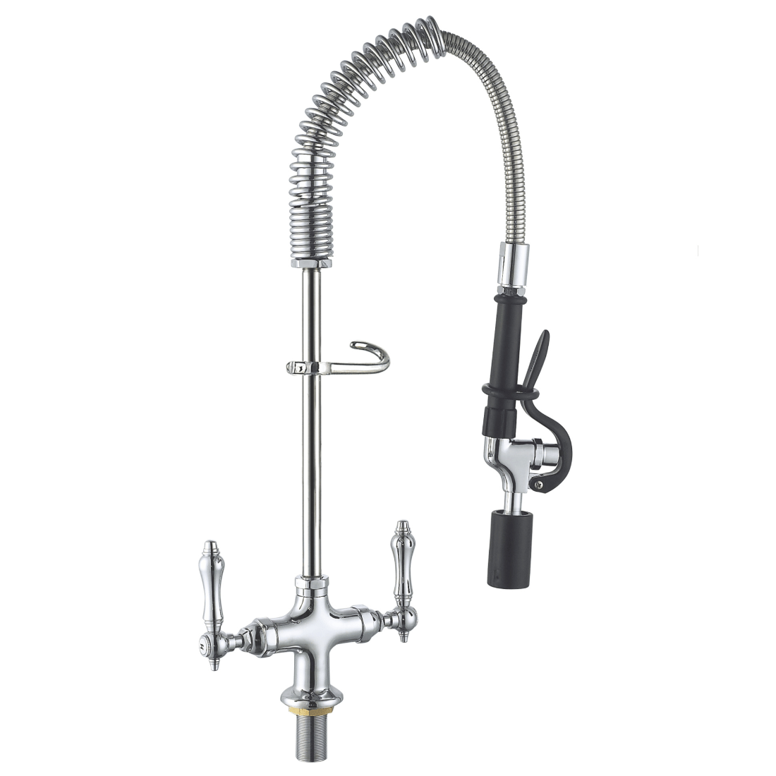 Sunmixer Mini Pre Rinse Unit with 180mm Riser and 560mm Hose T98001MN-1C - T98001MN-1C