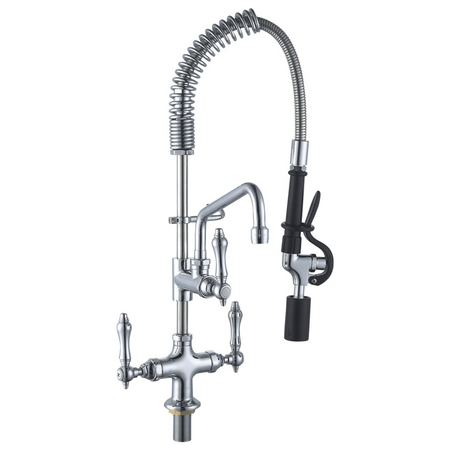 Sunmixer Pre Rinse Unit with Add-on Faucet and 152mm Swing Nozzle T98001MN-2C - T98001MN-2C