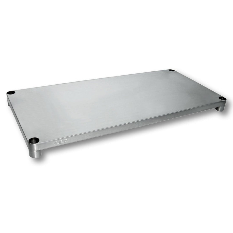 Modular Systems Stainless Steel Solid Under Shelves for Premium workbench & sink bench