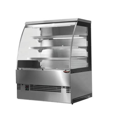 Tecnodom EVO Grab'n Go Self - Serve Curve Display TDEVO - 090S - Commercial Kitchen Appliances