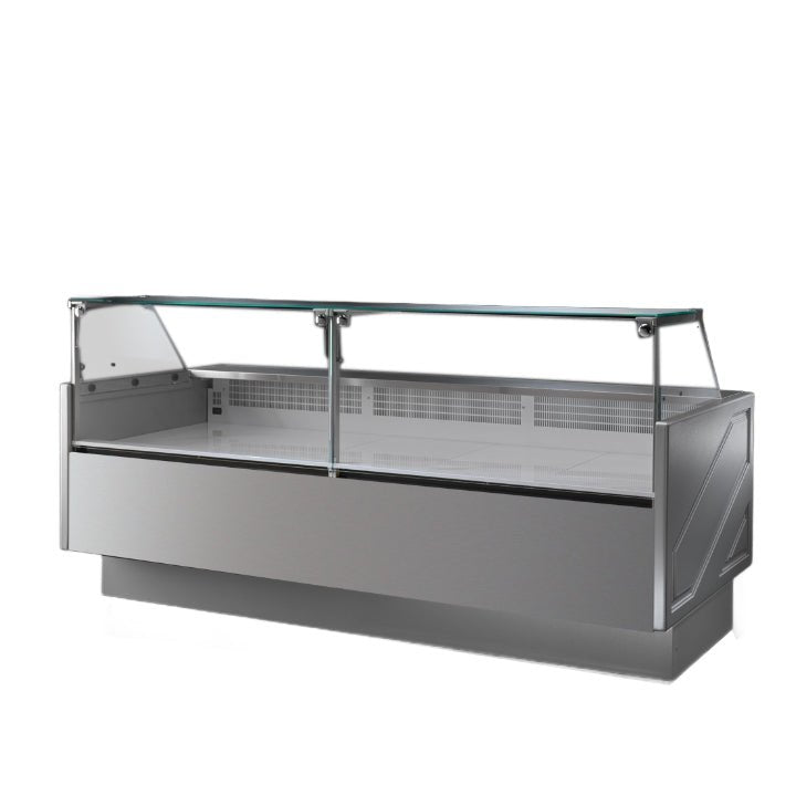 TECNODOM by FHE Serie Mr 2480Mm Wide Deli Display With Storage And Castors TDMR - 0925 - Commercial Kitchen Appliances