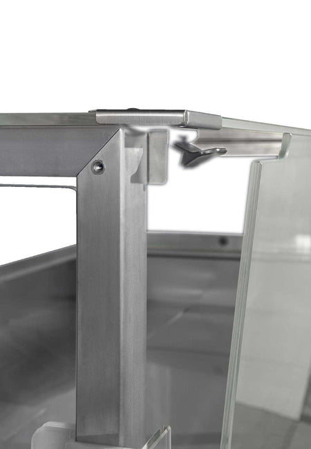 TECNODOM by FHE Serie Mr 2480Mm Wide Deli Display With Storage And Castors TDMR - 0925 - Commercial Kitchen Appliances