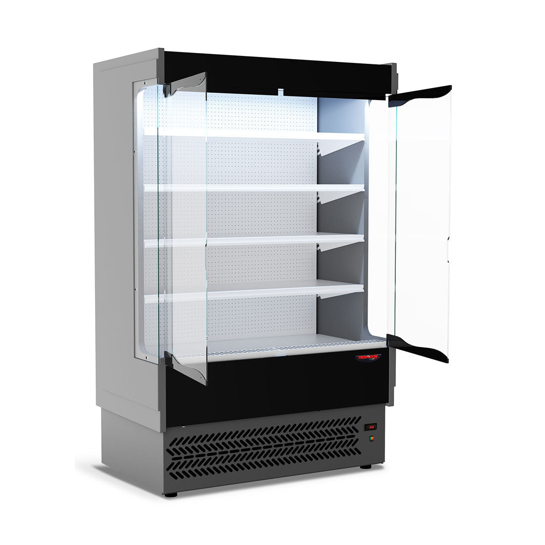 TECNODOM by FHE Vulcano Supermarket 2 Door Display TDVB80 - CA - 125 - Commercial Kitchen Appliances