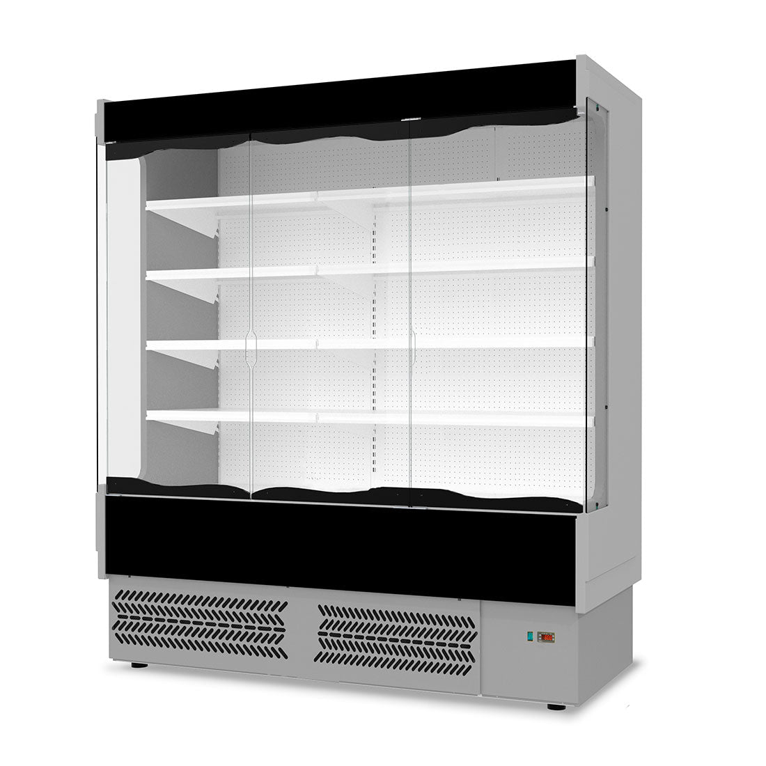 TECNODOM by FHE Vulcano Supermarket 3 Door Open Display TDVB80 - CA - 187 - Commercial Kitchen Appliances