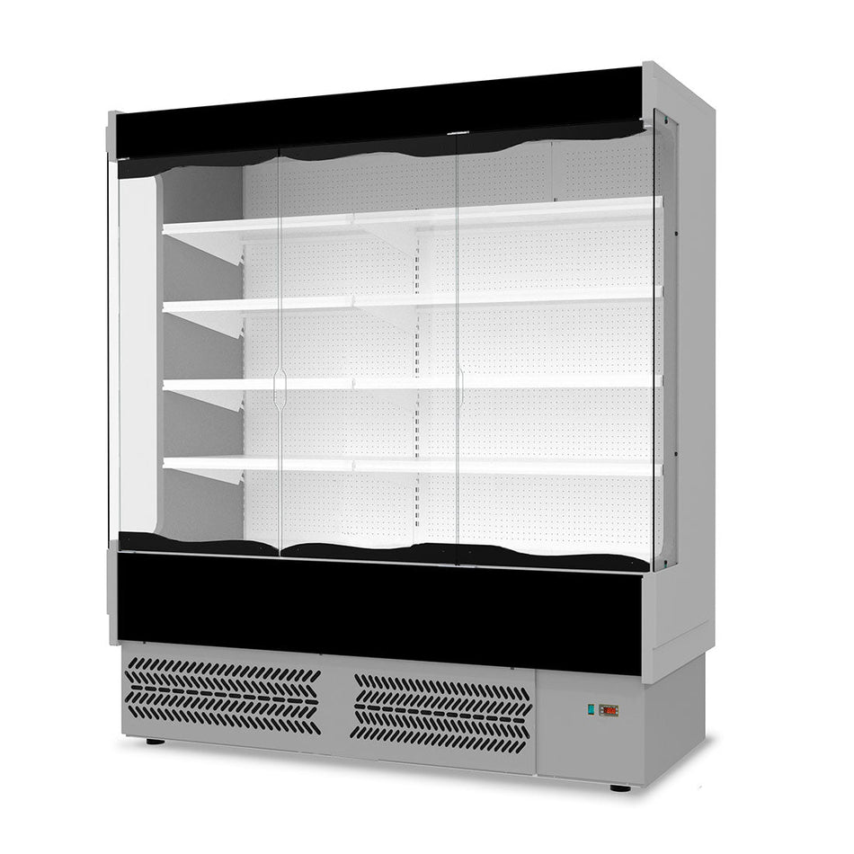 TECNODOM by FHE Vulcano Supermarket 3 Door Open Display TDVB80 - CA - 187 - Commercial Kitchen Appliances