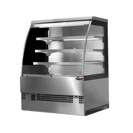 Tecnodom EVO Grab'n Go Self - Serve Curve Display TDEVO - 090S - Commercial Kitchen Appliances