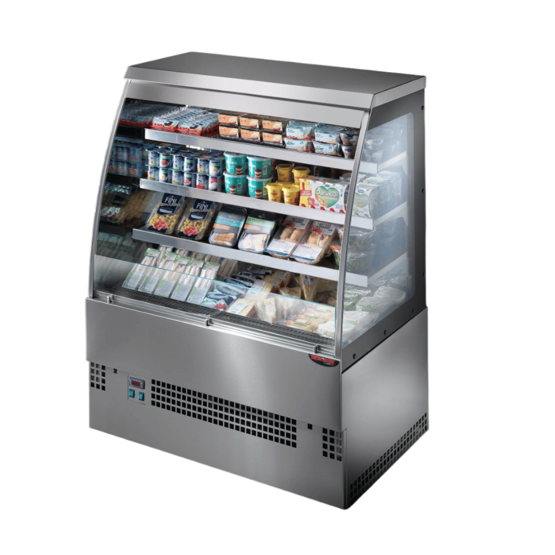 Tecnodom EVO Grab'n Go Self - Serve Curve Display TDEVO - 090S - Commercial Kitchen Appliances
