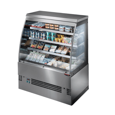 Tecnodom EVO Grab'n Go Self - Serve Curve Display TDEVO - 090S - Commercial Kitchen Appliances