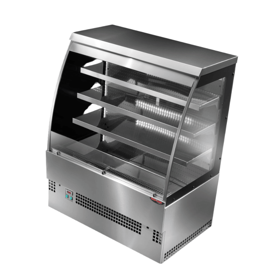 Tecnodom EVO Grab'n Go Self - Serve Curve Display TDEVO - 150S - Commercial Kitchen Appliances