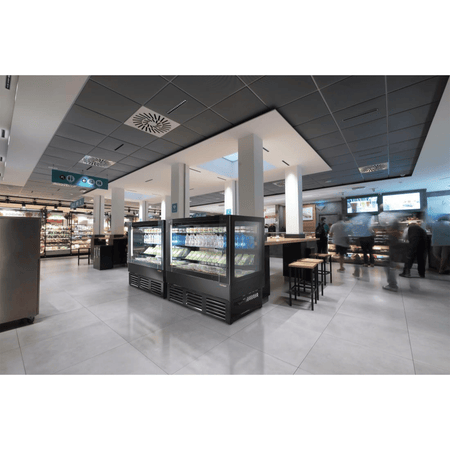 Tecnodom EVO Grab'n Go Self - Serve Square Display TDEVO - 120V - Commercial Kitchen Appliances