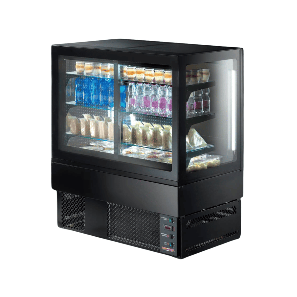 Tecnodom EVO Grab'n Go Self - Serve Square Display TDEVO - 120V - Commercial Kitchen Appliances