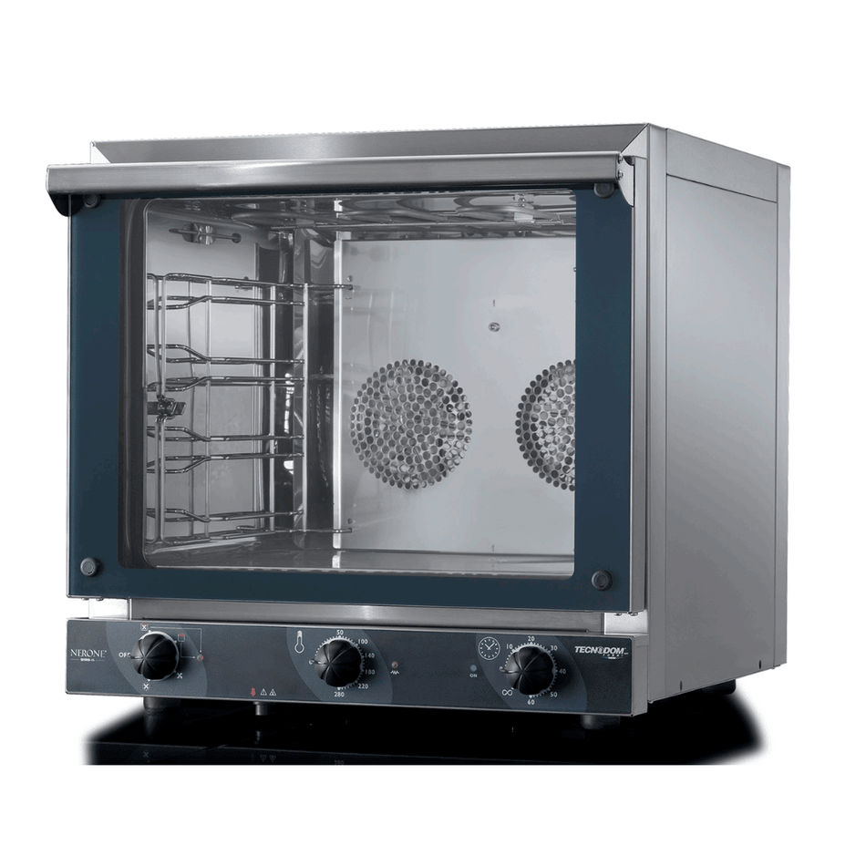 TECNODOM Nerone EKO 4x 435x350 Tray Convection Oven with Grill - TDE - 4CG - Commercial Kitchen Appliances