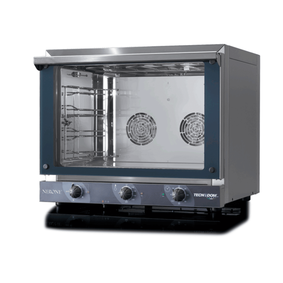 TECNODOM Nerone EKO 4x GN 1/1 Tray Convection Oven with Grill TDE - 4CGNG - Commercial Kitchen Appliances