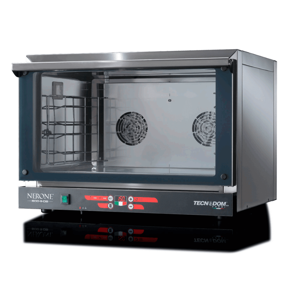 TECNODOM Nerone EKO Digital 3x 600x400 Tray Convection Oven TDE - 3BD - Commercial Kitchen Appliances