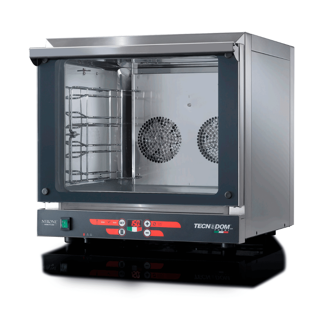 TECNODOM Nerone EKO Digital 4x 435x350 Tray Convection Oven TDE - 4CD - Commercial Kitchen Appliances