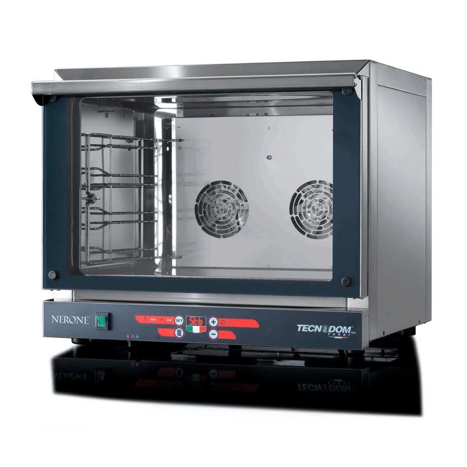 TECNODOM Nerone EKO Digital 4x GN 1/1 Tray Convection Oven TDE - 4CGND - Commercial Kitchen Appliances