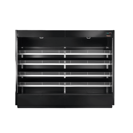 Tecondom Stromboli Supermarket Display Remote Fridge with Night Blind TDST90 - CA - 125B - Commercial Kitchen Appliances