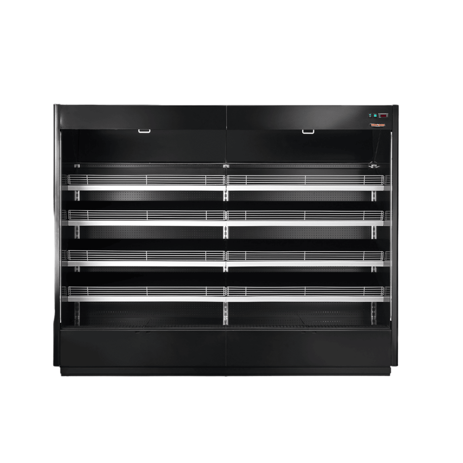 Tecondom Stromboli Supermarket Display Remote Fridge with Night Blind TDST90 - CA - 125B - Commercial Kitchen Appliances