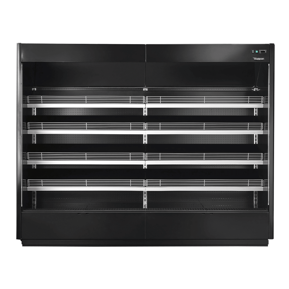 Tecondom Stromboli Supermarket Remote Display Fridge with Night Blind TDST90 - CA - 187B - Commercial Kitchen Appliances