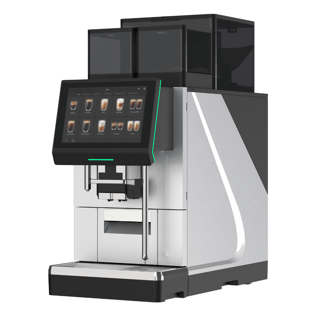 TeVera Premium Fully Automatic Coffee Machine Dual Grinder JAC-38A - Commercial Kitchen Appliances