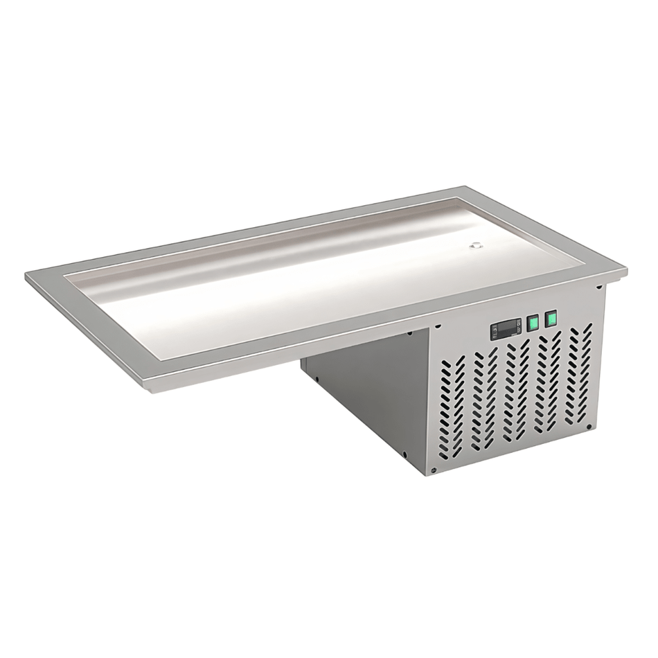 Thermaster 3 x GN1/1 Static Cold Bain Marie GN3-FA - Commercial Kitchen Appliances