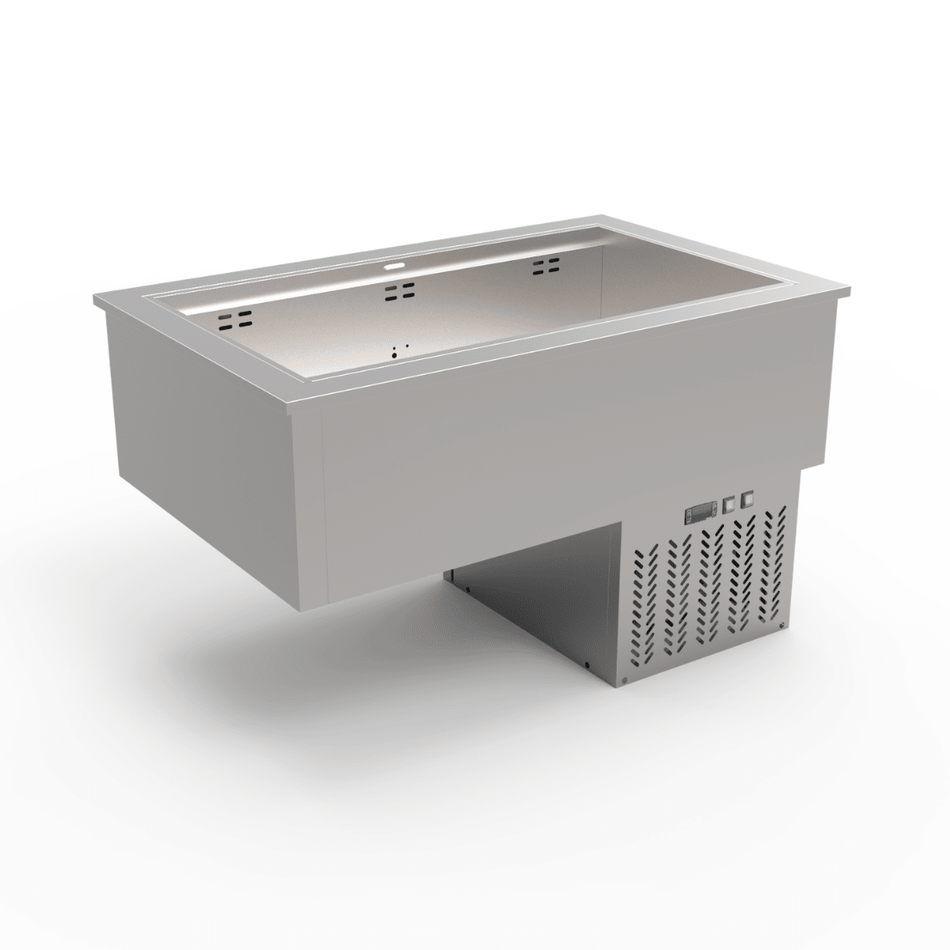 Thermaster 3 x GN1/1 Ventilated Cold Bain Marie GN3-VA - Commercial Kitchen Appliances