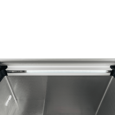 Thermaster 396L Chest Freezer With Flat Glass Sliding Lids WD396G - Commercial Kitchen Appliances