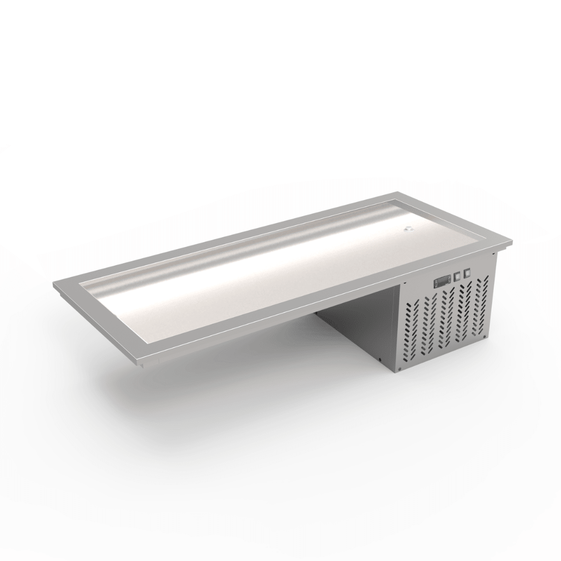 Thermaster 4 x GN1/1 Static Cold Bain Marie GN4-FA - Commercial Kitchen Appliances