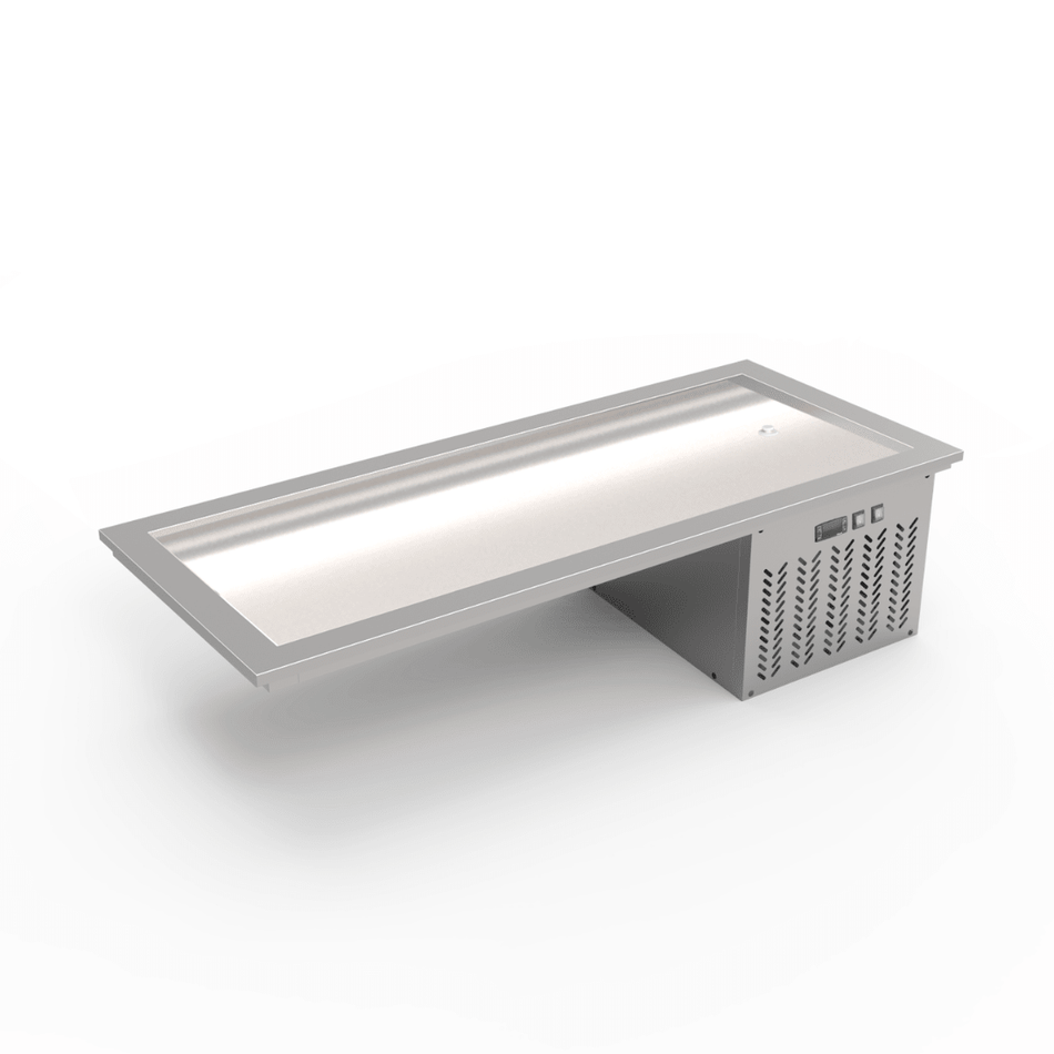 Thermaster 4 x GN1/1 Static Cold Bain Marie GN4-FA - Commercial Kitchen Appliances