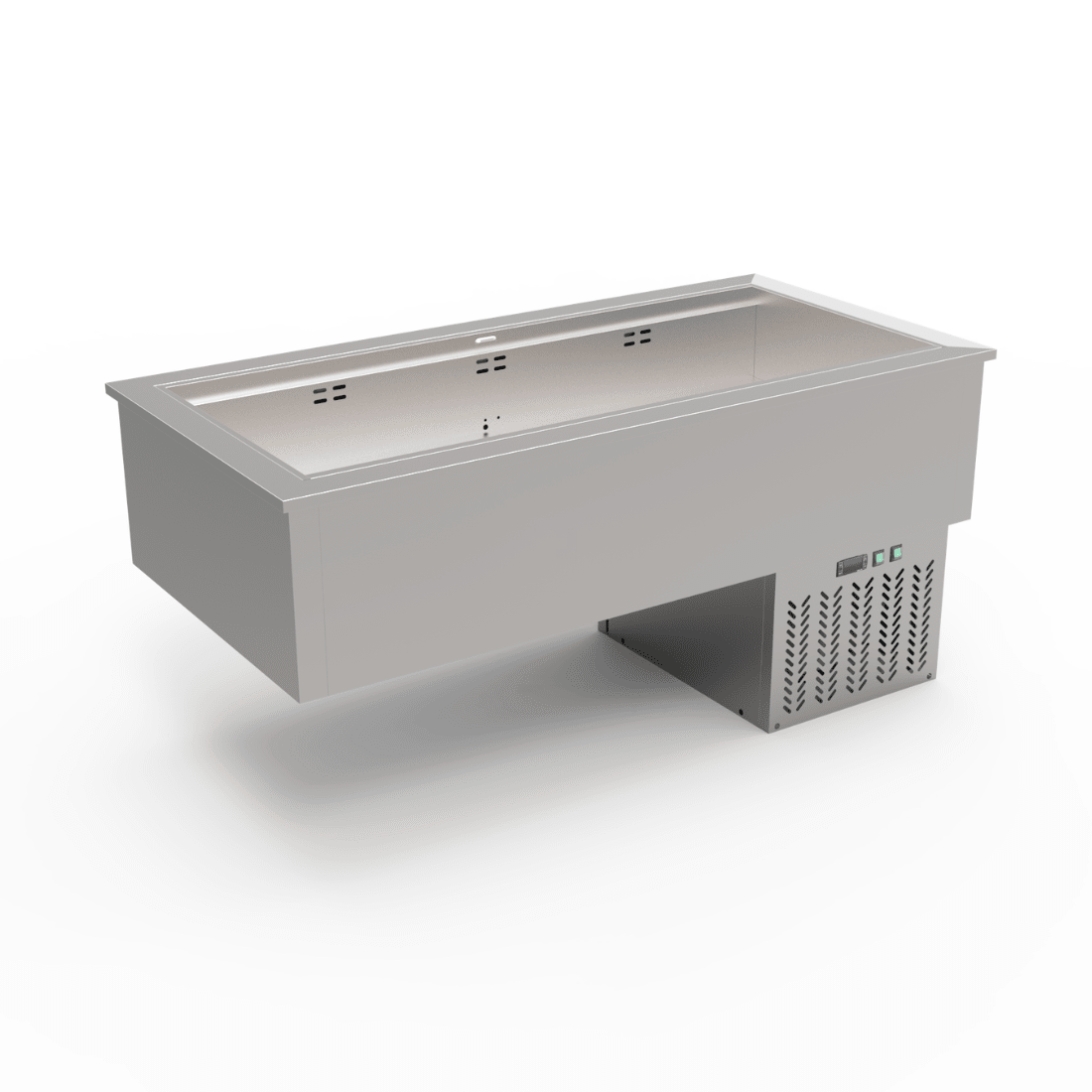 Thermaster 4 x GN1/1 Ventilated Cold Bain Marie GN4-VA - Commercial Kitchen Appliances